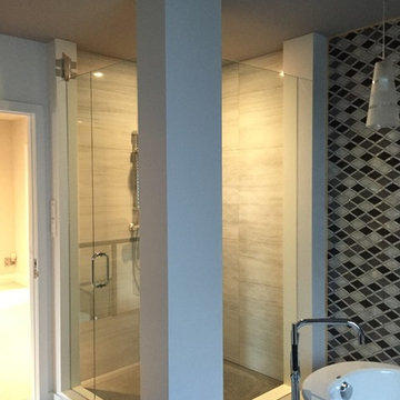 Corner Custom Walk In Shower