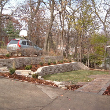 Retaining Walls and Pathways