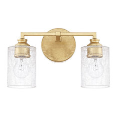 Capital Lighting 2 Light Vanity, Capital Gold