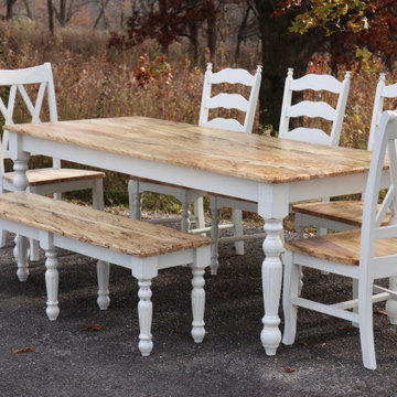 Spalted Maple Dining Table Set