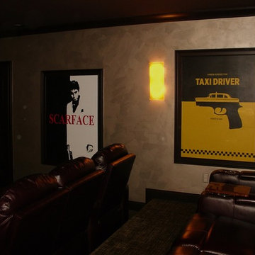 Art Deco Theater Room