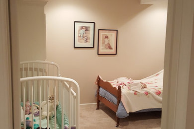 Bedroom - small guest bedroom idea in Kansas City