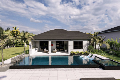 Pool - modern pool idea in Miami