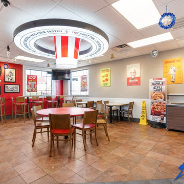 Commercial Remodeling Project in Houston - KFC Restaurant