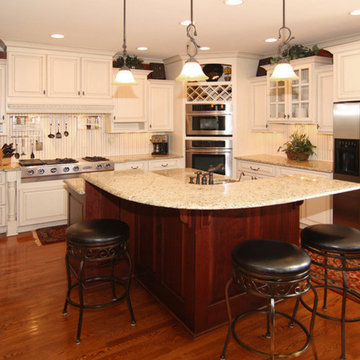 White French Country Kitchen