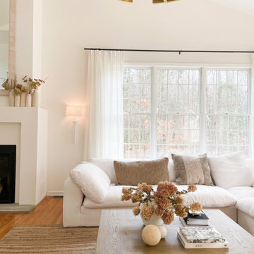 Просторная гостиная