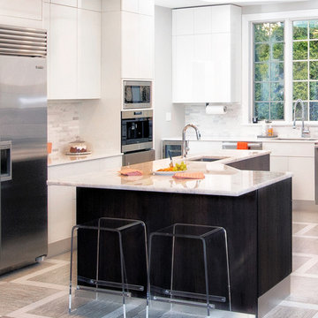 Modern Kitchen & Mudroom Renovation, Rye, NY