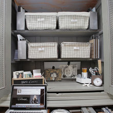 media and work cabinet