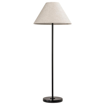 nuLOOM 38" Marble/Iron Torchiere Table Lamp
