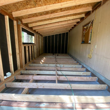 Garage to Guest Studio Conversion