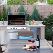 grill set up