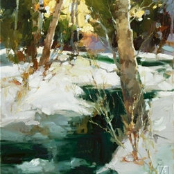Last Snow Sierras by Ted Goerschner - Artwork