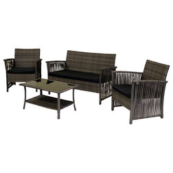 Tropical Outdoor Lounge Sets by Bamboogle