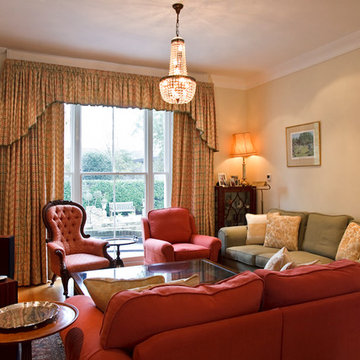 Living/ Reading Room, Traditional Victorian Mansion