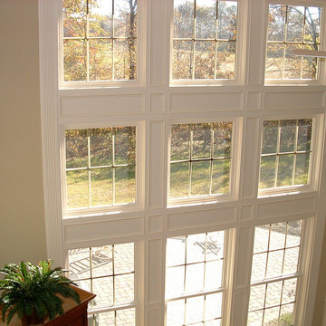Vaulted Rooms With Window Film Application