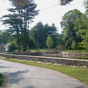 Dam wall replacement