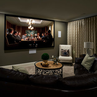 Home theater photo in Birmingham