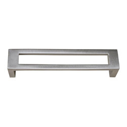 Dartefax - Elongated Rectangle With Posts , Antique Bronze - Cabinet And Drawer Handle Pulls