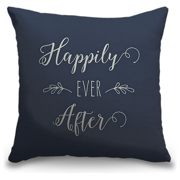"Happily Ever After" Pillow 16"x16"