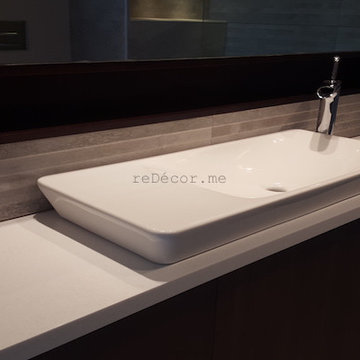 Modernising and practical bathroom