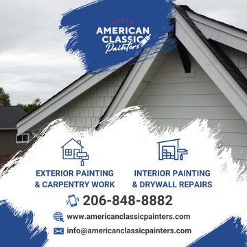Exterior Painting Seattle White House 0007