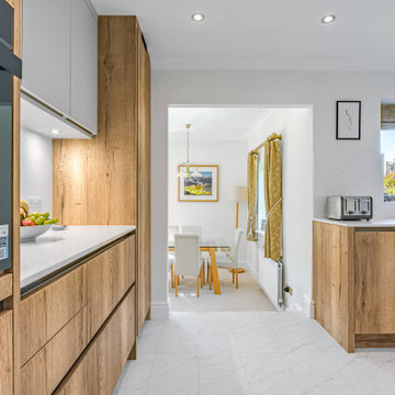 Oak Modern Kitchen & Utility in Lake District