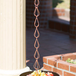 Link Style Rain Chains - Rain Chains