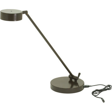 Generation Adjustable LED Table Lamp, Architectural Bronze