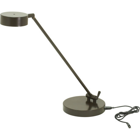 Generation Adjustable LED Table Lamp, Architectural Bronze