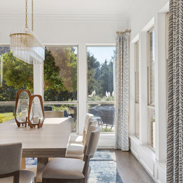 Soft Blue Dining Room