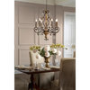 Quoizel Lighting - Marquette Chandelier 6 Light Steel     -Traditional