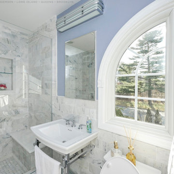 Unique Window in Outstanding Bathroom - Renewal by Andersen Long Island, NY