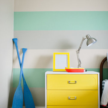 Modern Nautical Kids Room