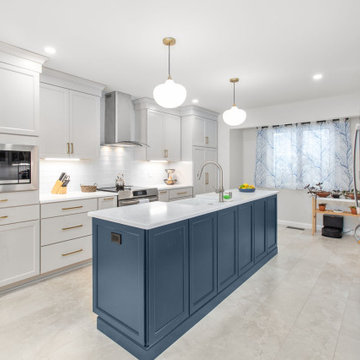 Transitional Kitchen Remodel Palmyra, VA | Reico