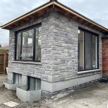 New stone veneer addition