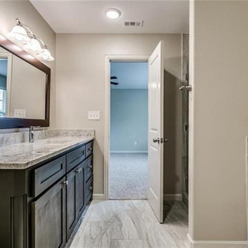 Cozy Cottage Feel Bathroom Makeover in Los Angeles CA