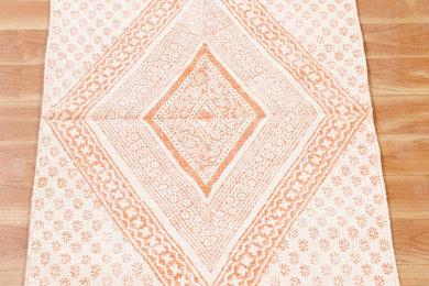 Flat weave decorative bohemian rug