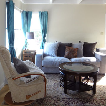 Eclectic Living Room Designed by Janis Manacsa