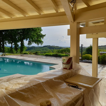 Renovation de Manoir - Aménagement de pool house