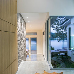Dunes 3D wall panels Gold Coast waterfront house - Products