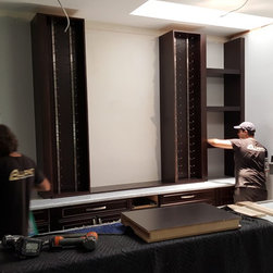 Espresso Bar Custom Built - Wine And Bar Cabinets
