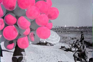 Balloon Beach "Pink". For similar commissions please email me.