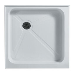 Vigo - Vigo VG06019WHT3232 32.375W x 32.375D in. Square Shower Pan Multicolor - VG06019 - Shower Pans And Bases