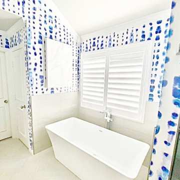 Powder Room Wallpaper