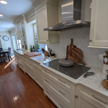 Mechanicsburg Kitchen, Painted and Stained Cabinetry in Harmony