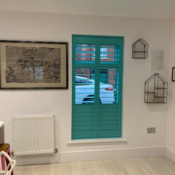 Custom Coloured Full Height Shutters