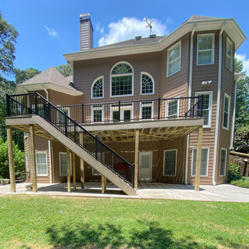Canton GA, New Outdoor Living Space