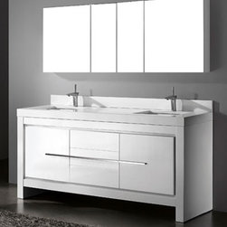 White Bathroom Vanities - Bathroom Vanities And Sink Consoles