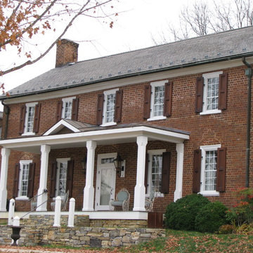 Exterior Shutters on a Federal Style home.