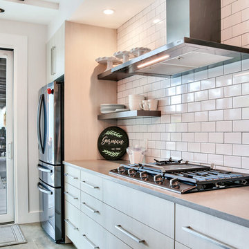 Downtown Tampa, Contemporary Industrial Style Family Home